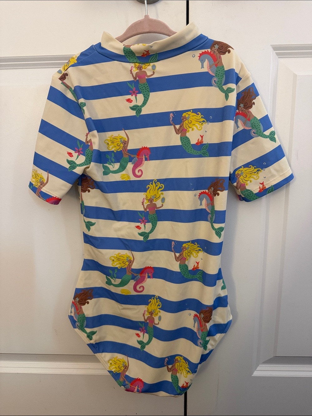 Mini Boden Rashguard Swimsuit - Picture 5 of 7